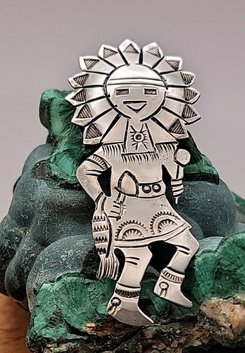 Navajo hopi pin sterling - navajo/hopi,